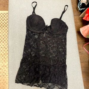 Black Lace lingerie